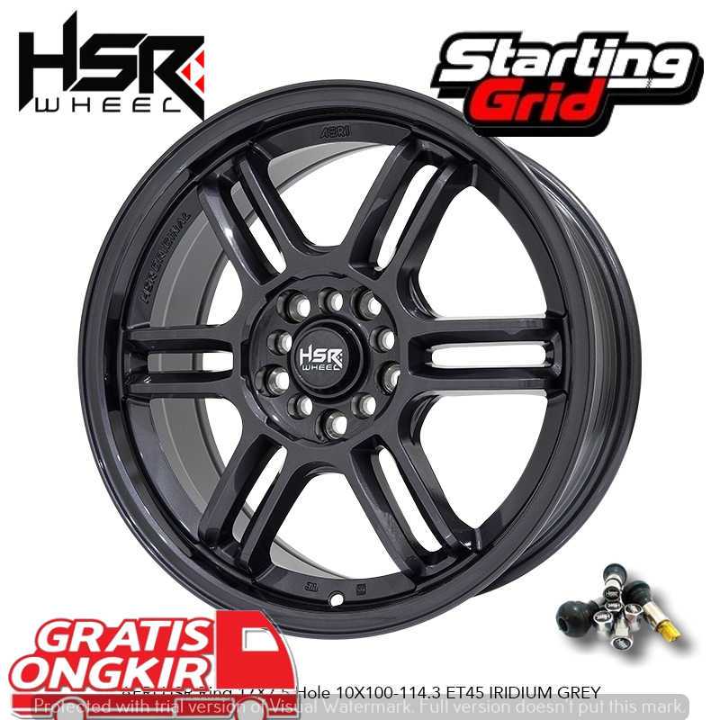 VELG MOBIL HSR RING 17 MASUK UNTUK INOVA ALPARD ZENIX XPANDER
