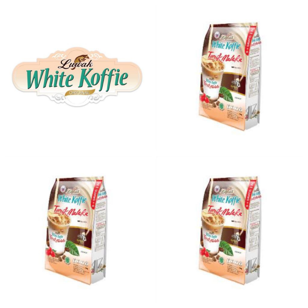 

Luwak White Koffie Tarik Malaka 6 x 30 Gr