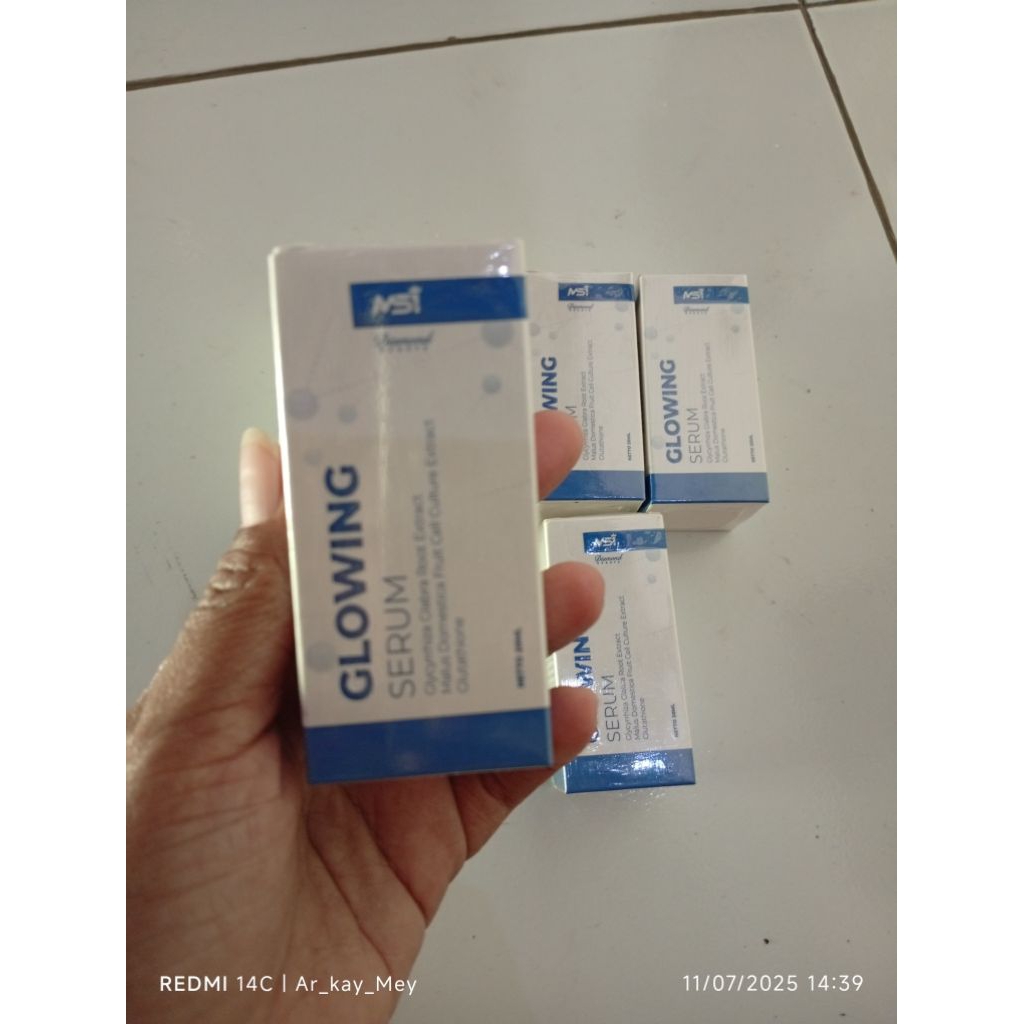 Serum Glowing MSI Original