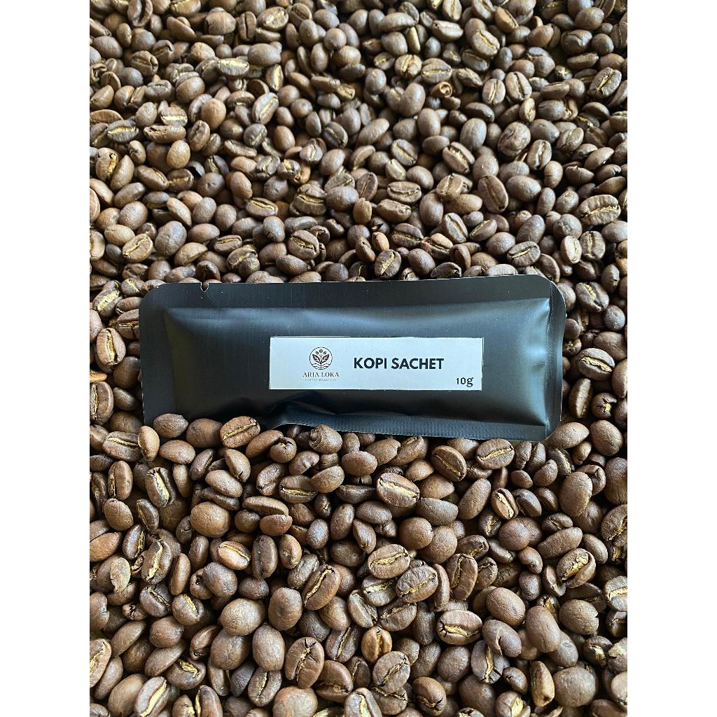 

Kopi Sachet Robusta Temanggung 10g/Kopi instan/Fresh Roasted/Kopi 100% Asli