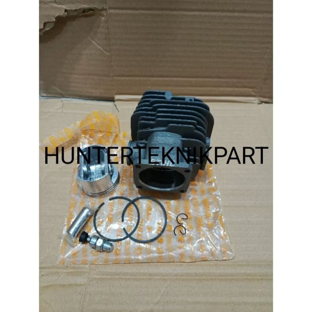 381 CYLINDER BLOCK ASSY STIHL SILINDER LENGKAP MS 381 STIHL CHAINSAW MS381 FORING BLOCK KOMPLIT STIH