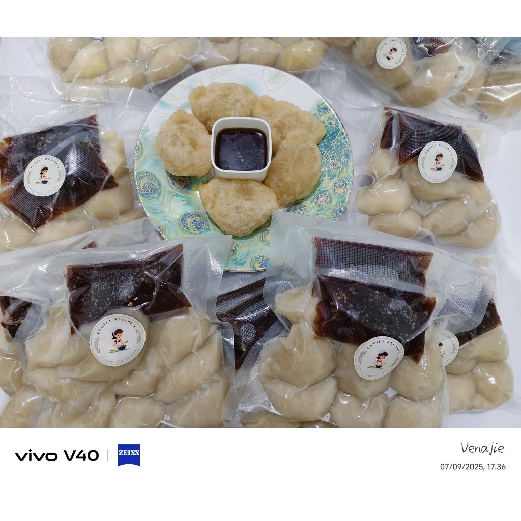 

Pempek Dos isi telur dijamin enak