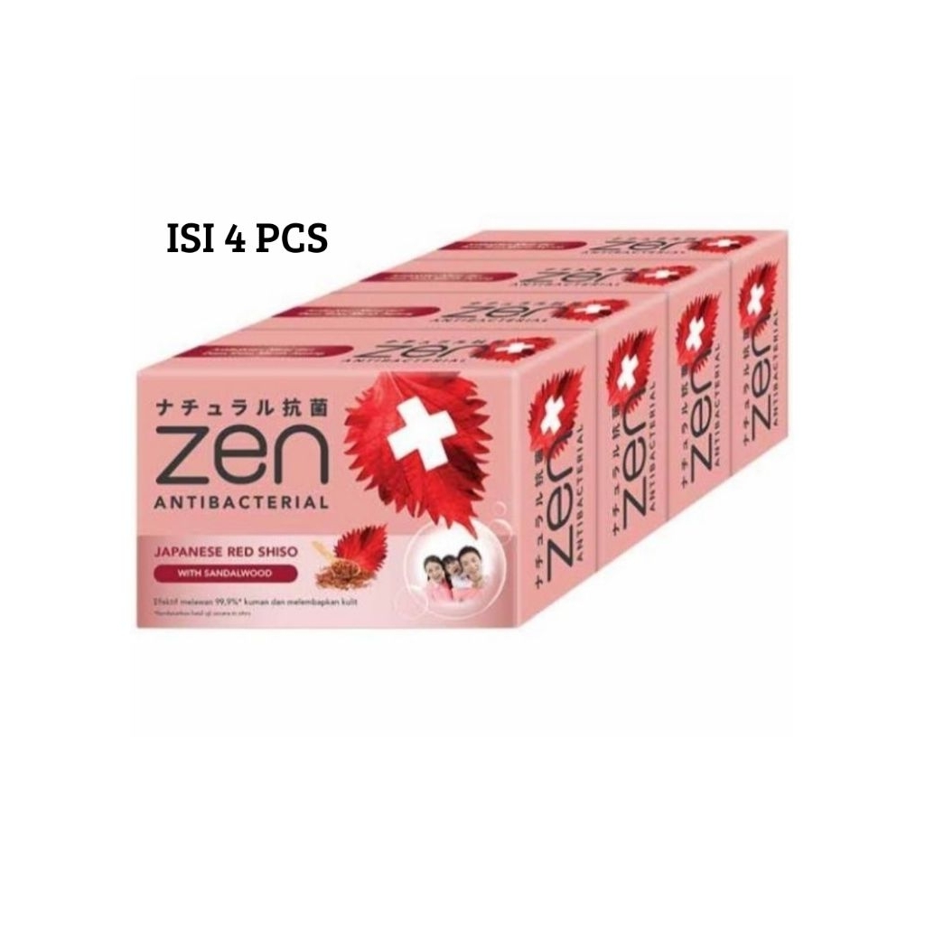 Sabun zen antibakteri / isi 4 pcs