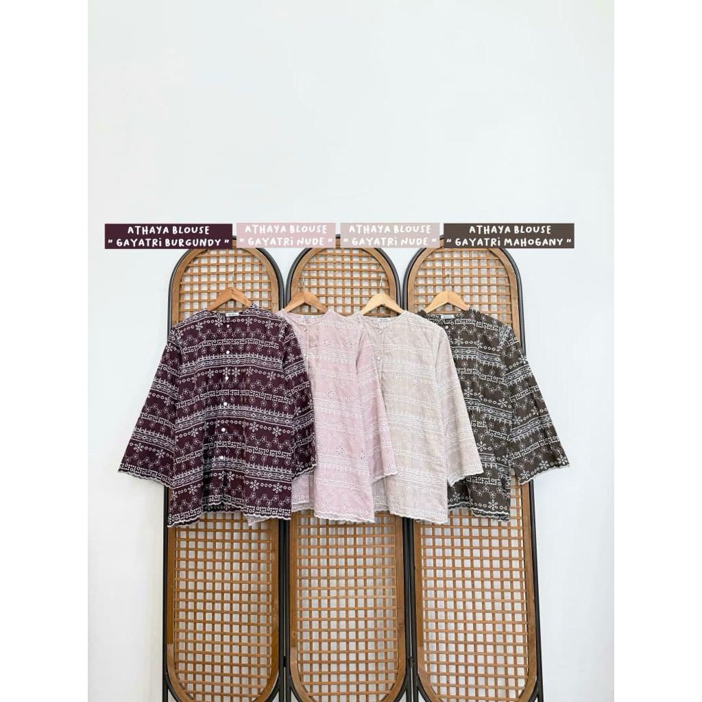 LOCANA LABEL / ATHAYA BLOUSE BORDIR ORIGINAL LOCANA LABEL