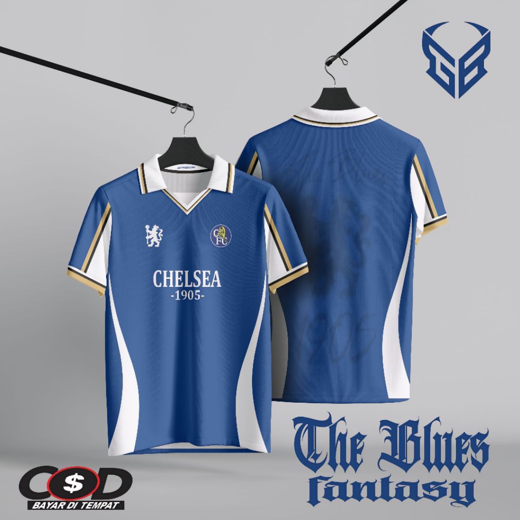 GODBLESS APPAREL BAJU JERSEY TERBARU FANTASY CHELSEA FULL PRINTING  BISA SATUAN BISA COD