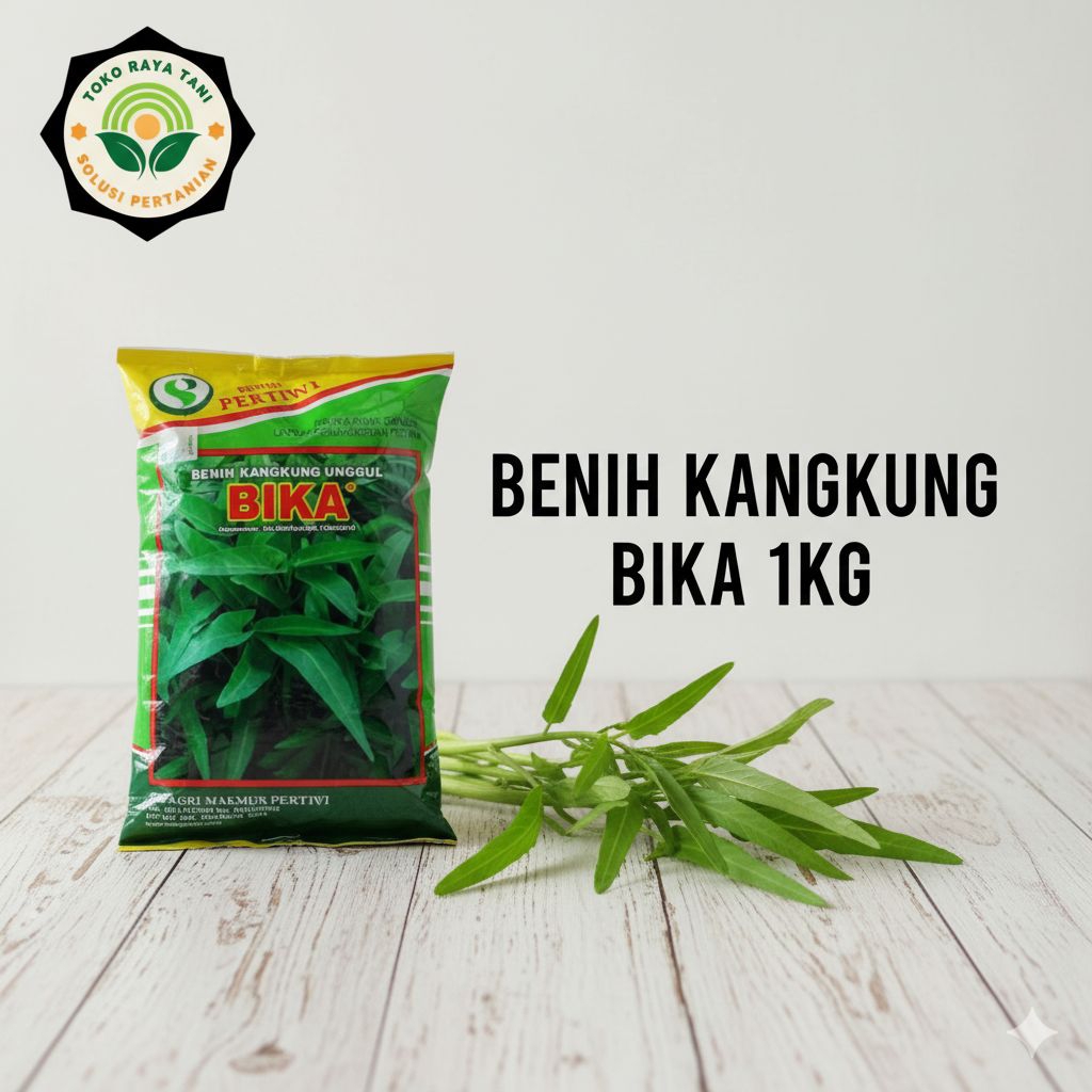 Benih Kangkung BIKA Pertiwi isi 1kg Kangkung cabut bibit kangkung