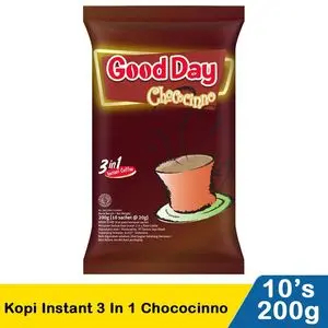 

Good Day Kopi Instant 3 In 1 Chococinno 10X20g ( BELI BANYAK LEBH MURAH )