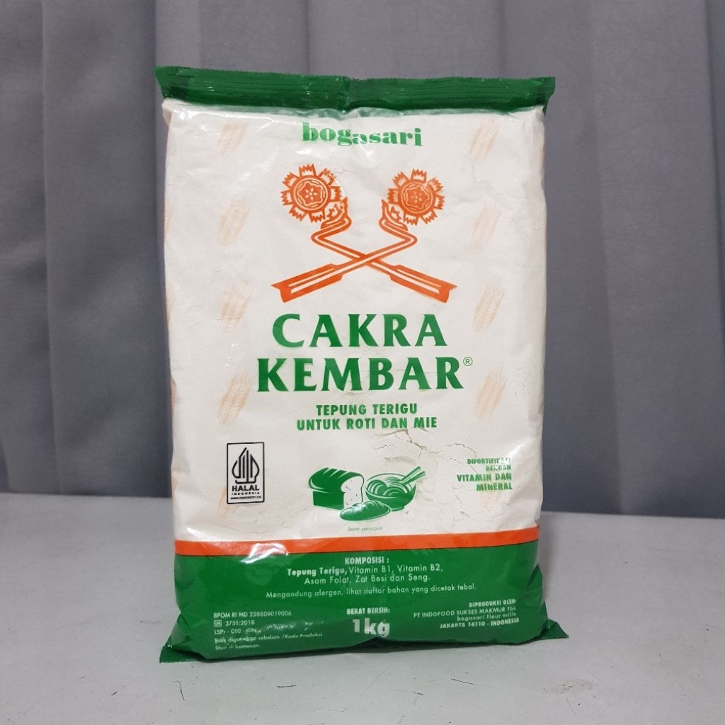 

BOGASARI CAKRA KEMBAR TEPUNG TERIGU 1KG