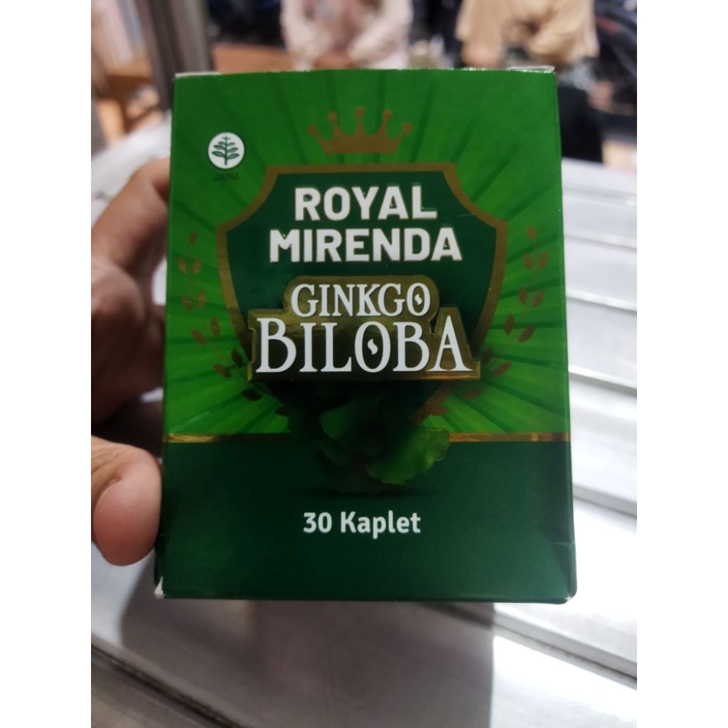 Ginkgo Biloba Royal Mirenda melancarkan darah, melancarkan Haid