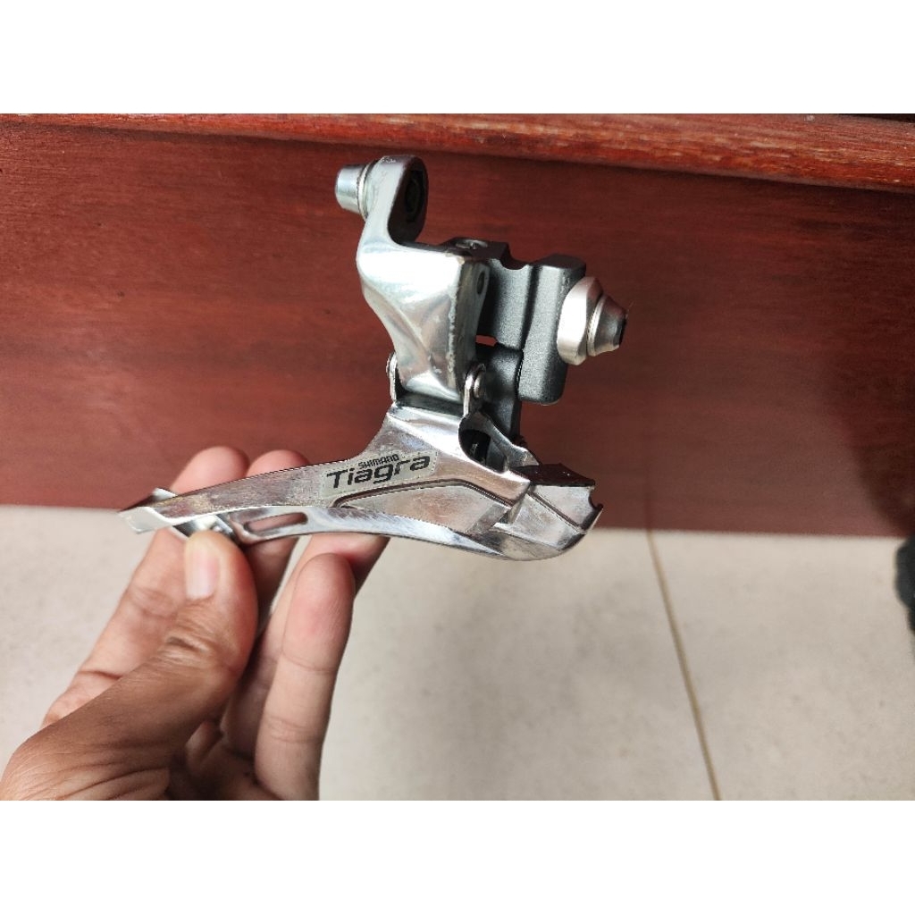 FD shimano Tiagra 4600 braze on 2speed roadbike sepeda lipat