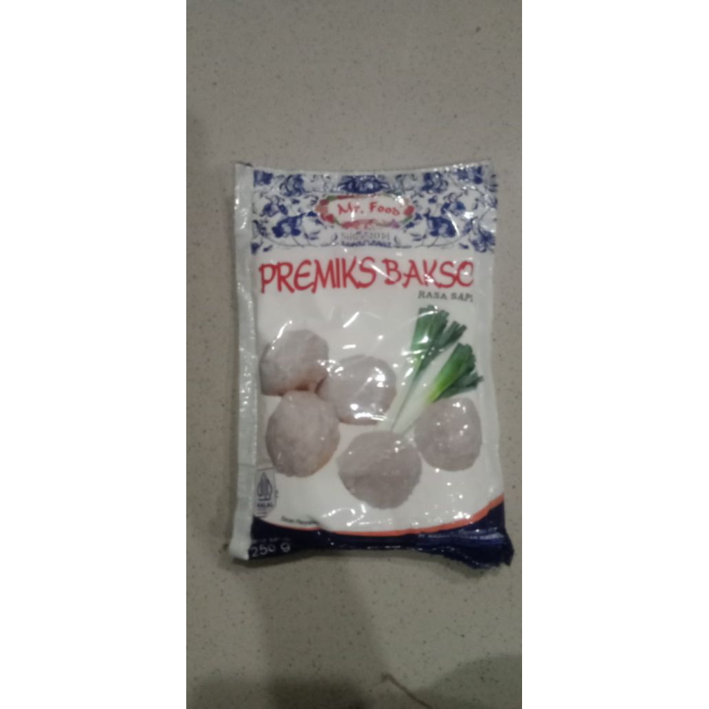 

Premiks Bakso Rasa Sapi Mr. Food – Praktis, Gurih & Nikmat
