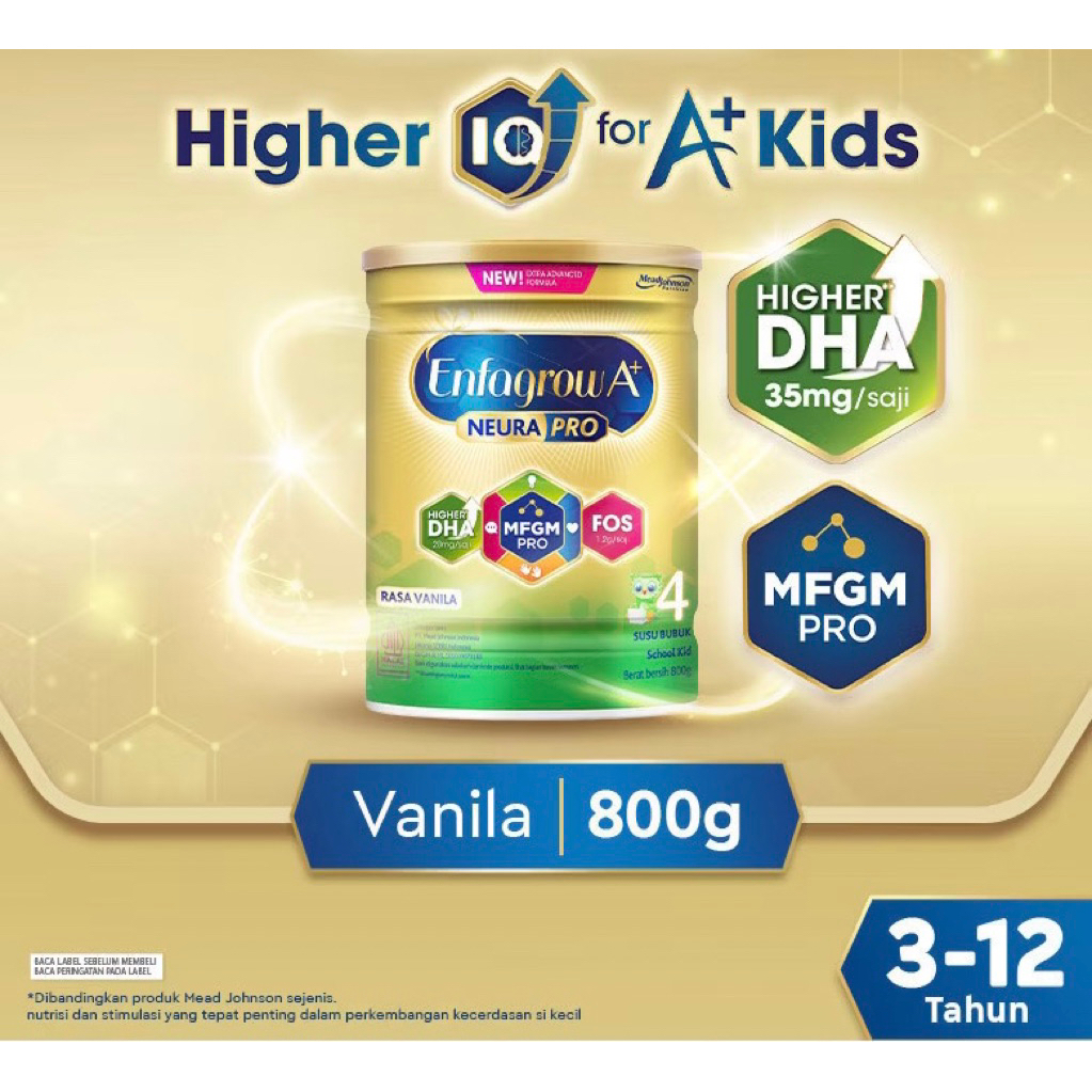 

Enfagrow 4 vanila 800gram