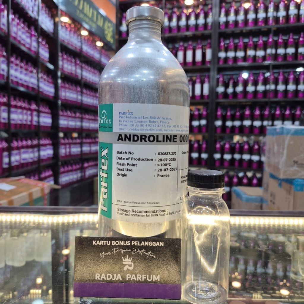 ANDROLINE BY PARFEX KEMASAN REPACK 500ML FIXATIF 100% ASLI PENGUAT PARFUM