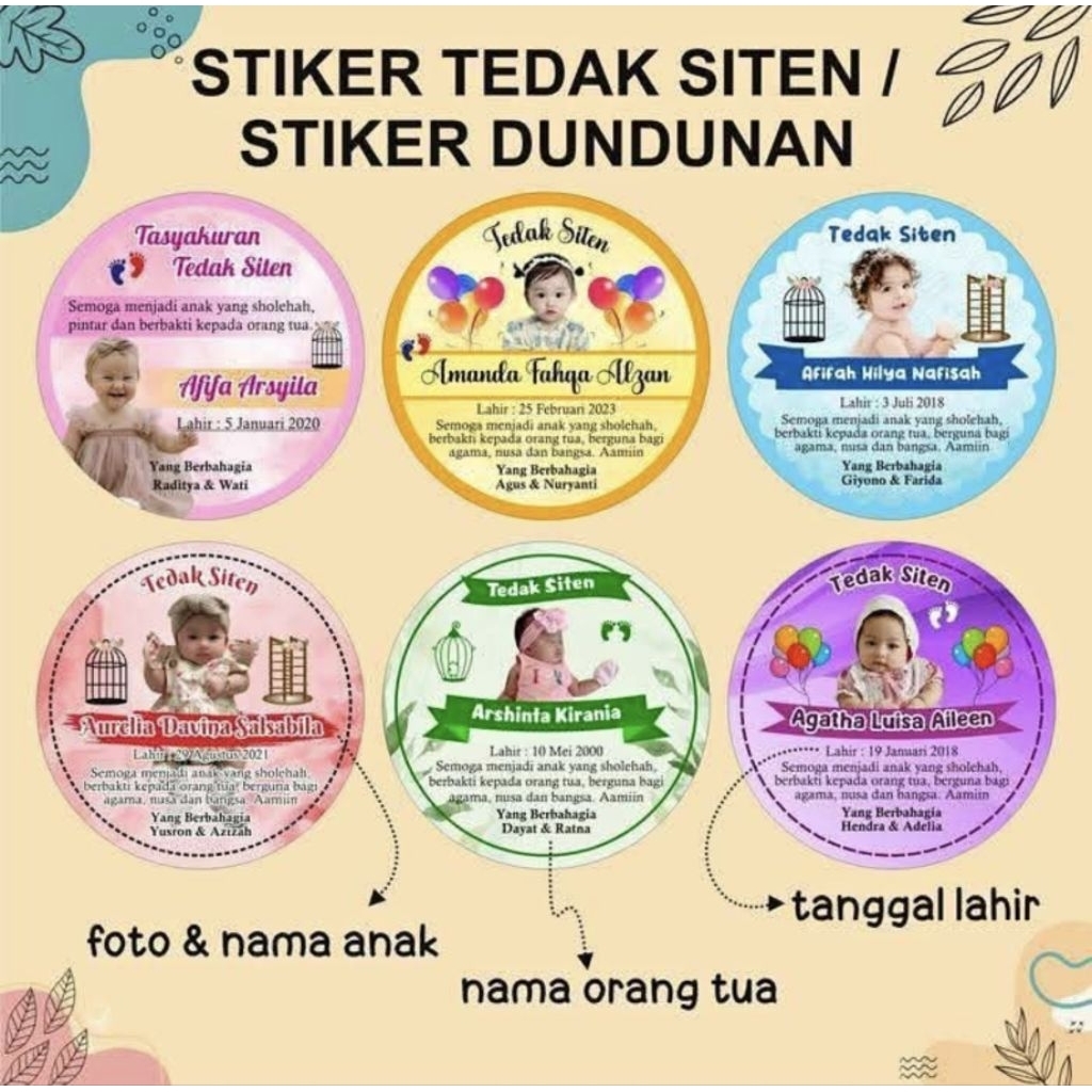 

Stiker Tasyakuran Murah Tinggal Tempel