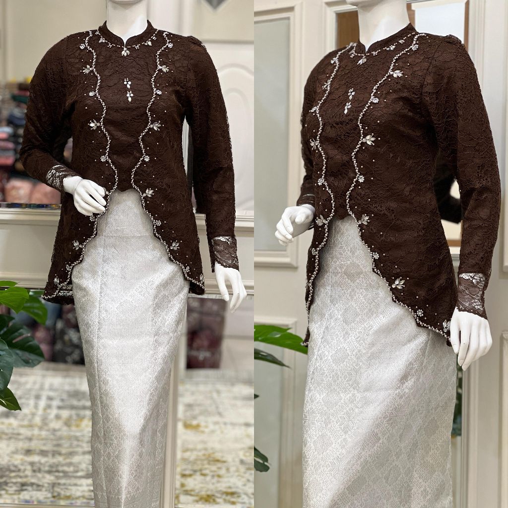 Kebaya Modern - Kebaya Brokat Payet Modern - Kebaya Wisuda Modern - Kebaya Hijab - Kebaya Brokat - K