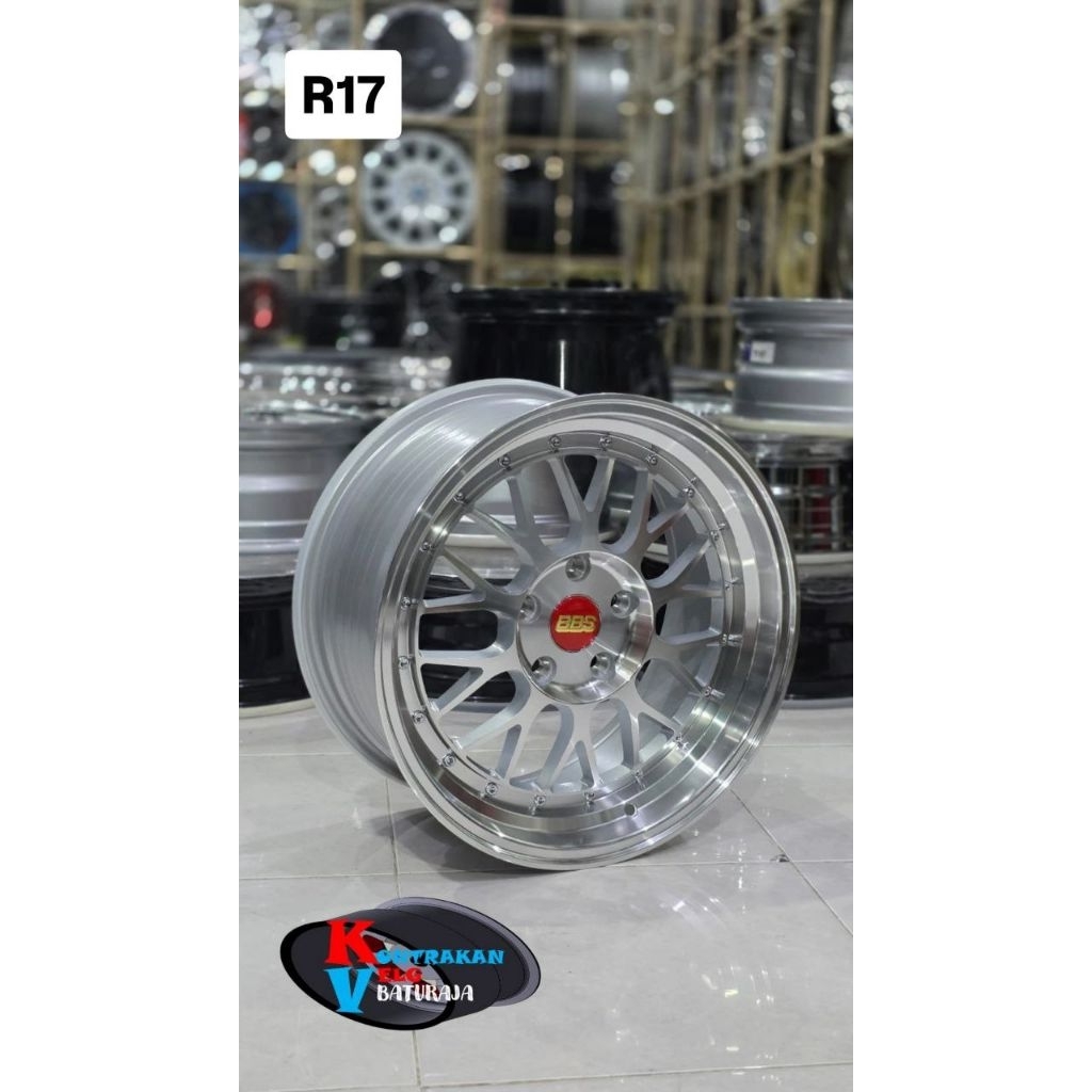 Velg BBS LM R17 Polish 5x114 ( INNOVA ERTIGA RUSH TERIOS XPANDER DLL)