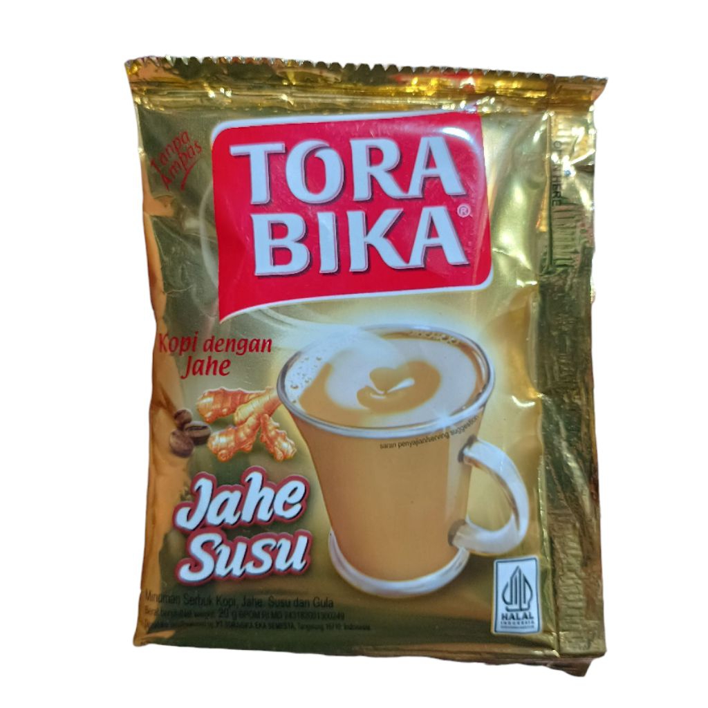 

Kopi Jahe Susu Torabika Kopi dengan Jahe Susu Sachet 20gr