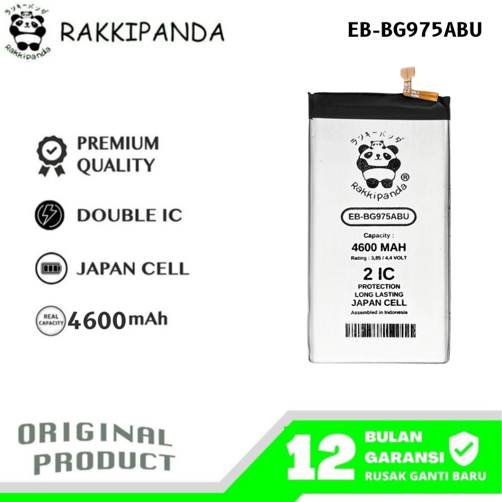 RakkiPanda - EB-BG975ABU Samsung S10 Plus Batre Batrai Baterai