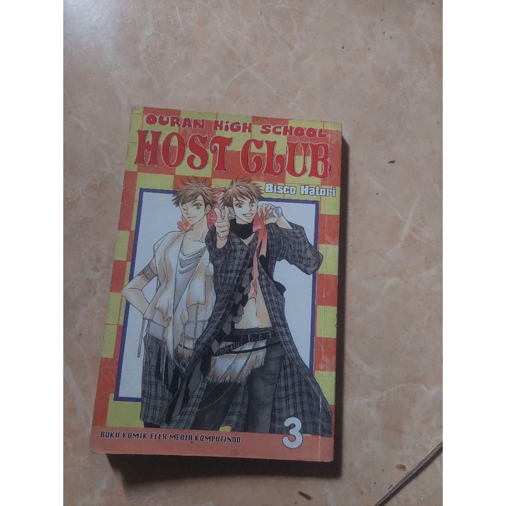 komik host club ouran high school vol 3