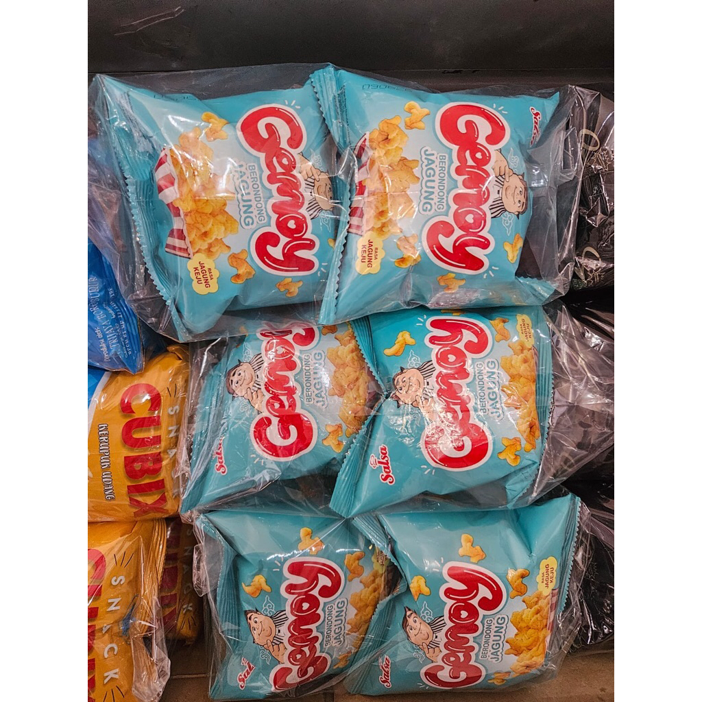 

Snack viral gemoy berhadiah snack ciki jagung manis gurih isi 10pcs