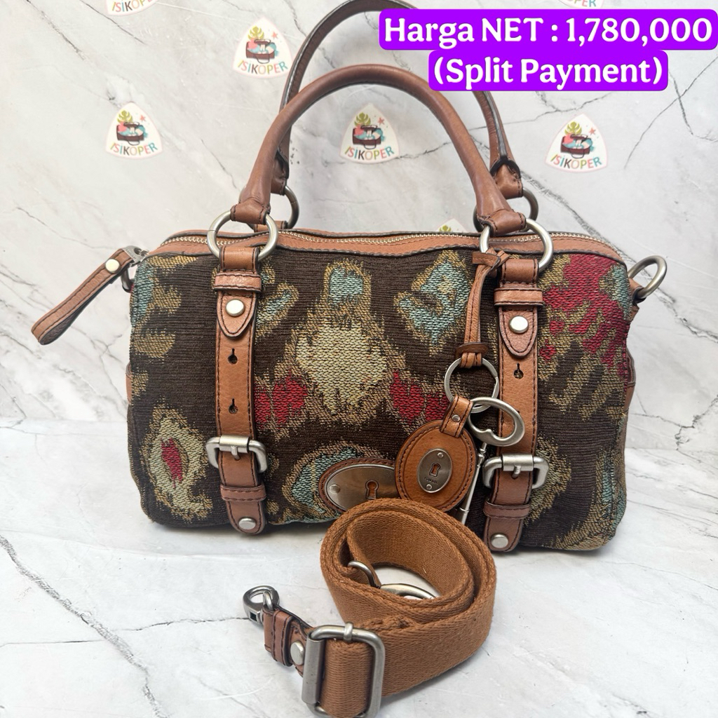 459 NET-Preloved Fossil Maddox Speedy Large Tapestry