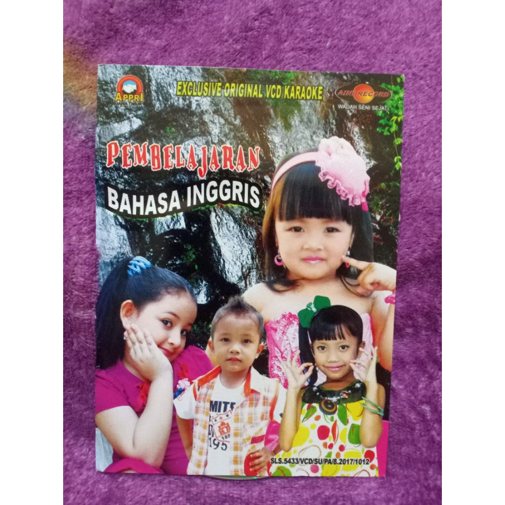 VCD ANAK PEMBELAJARAN BAHASA INGGRIS