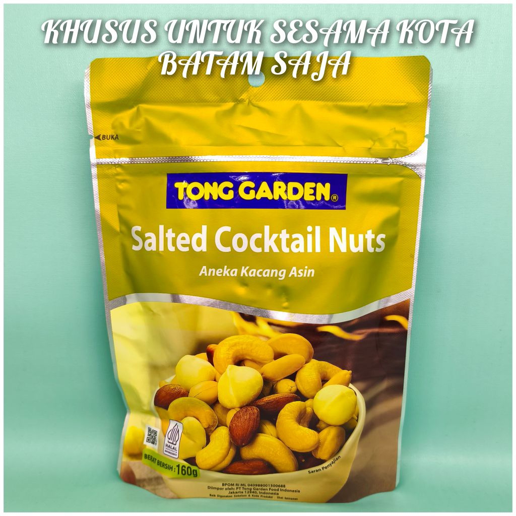 

Tong Garden Salted Cocktail Nuts 160 gram
