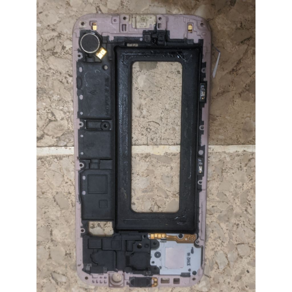 frame lcd, fleksibel menu dan back, getar, speaker musik, speaker telpon copotan j7 pro