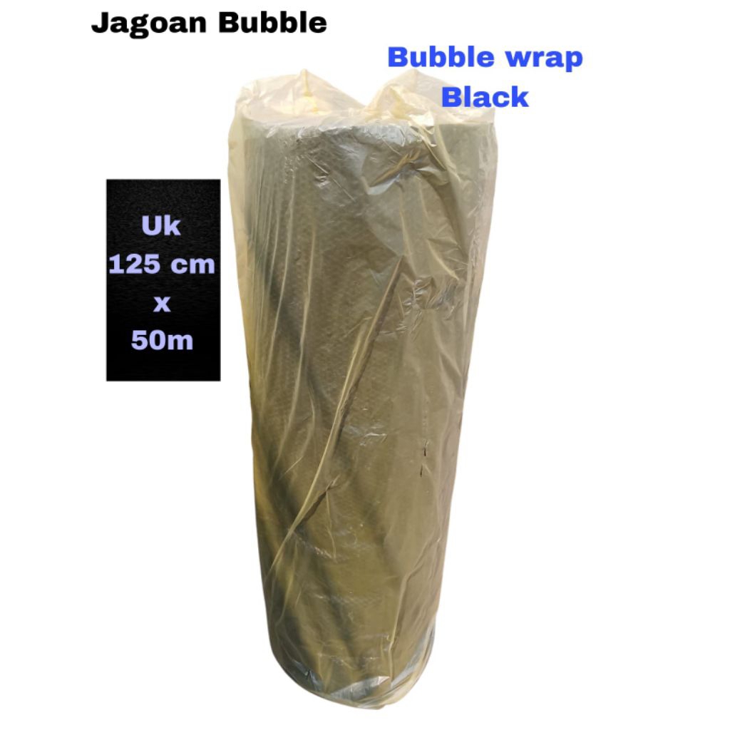 

Bubble Black Wrap 125cmx50cm