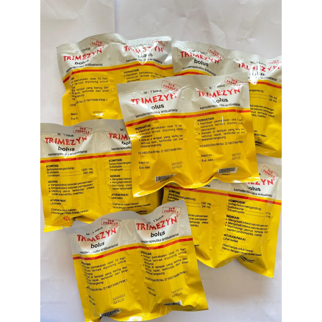 trimezyn bolus, antibiotik