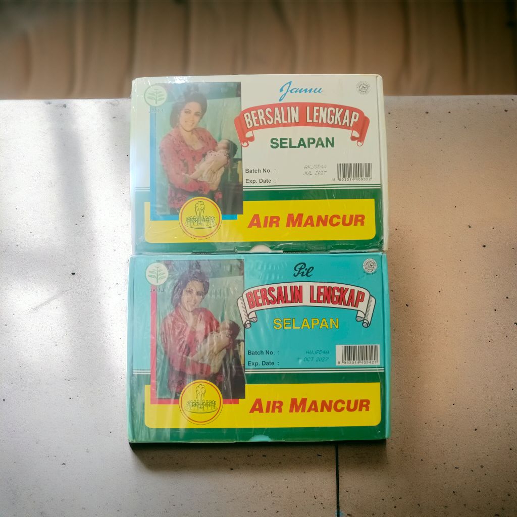 Jamu Bersalin & Pil Bersalin Lengkap Selapan Air Mancur 40 hari