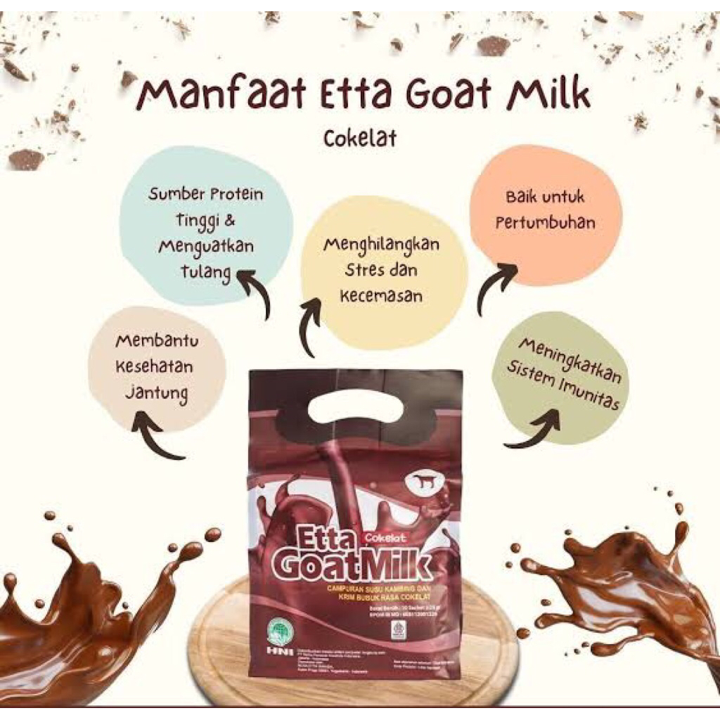 

ETTA GOAT MILK COKLAT | susu etawa | susu kambing