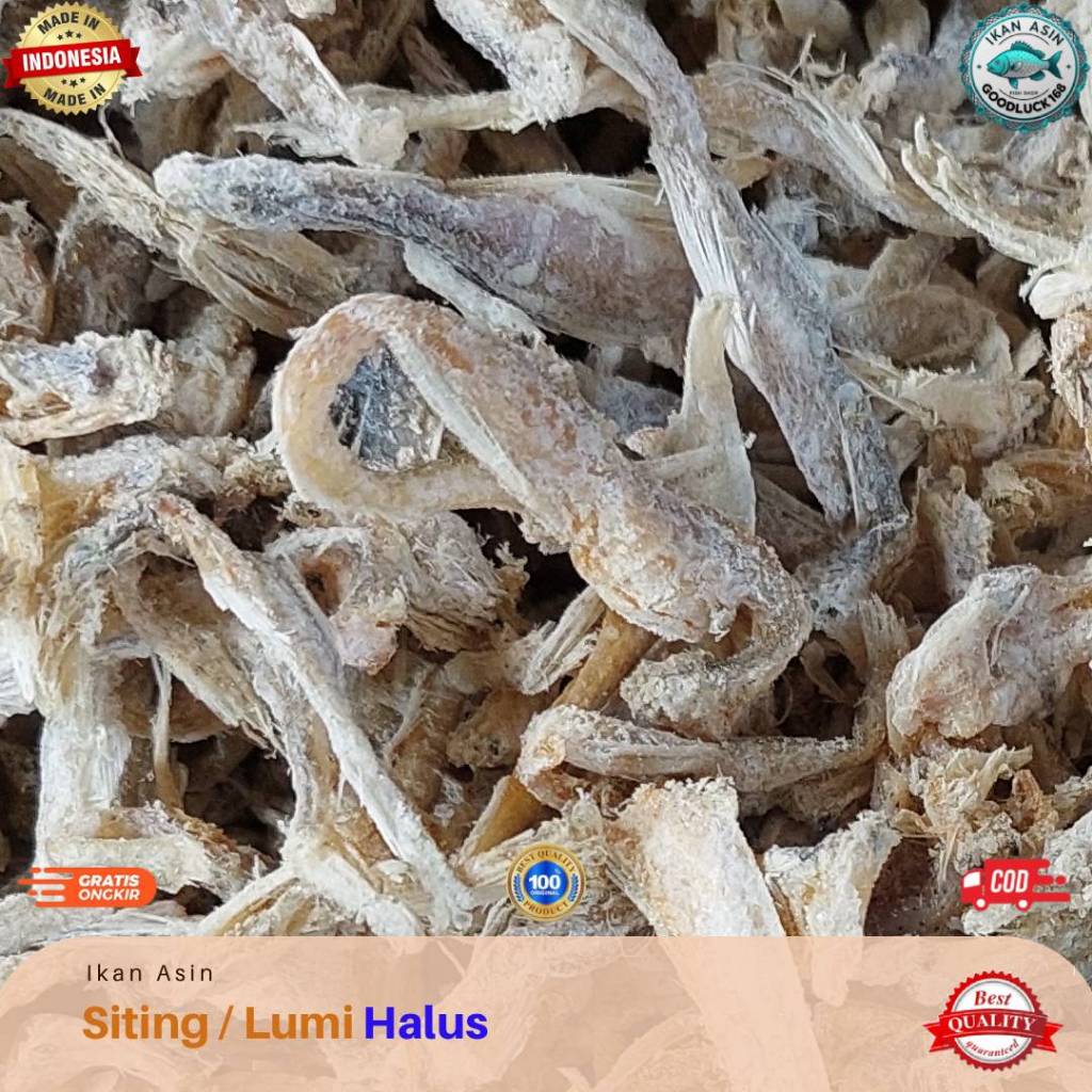 

Ikan Asin Lumi Halus / Siting / Usam / Jambrong 250gram, 500gram, 1kg