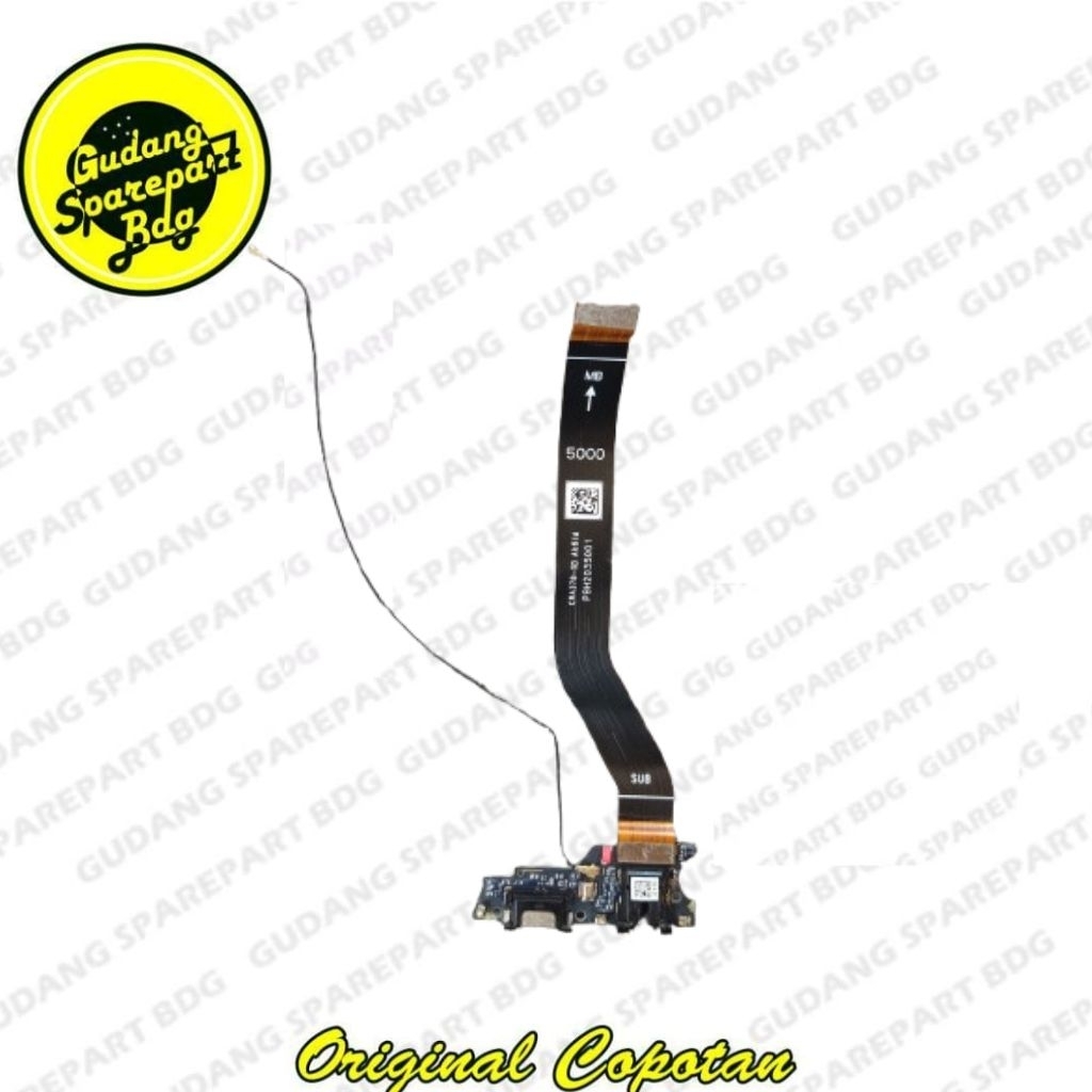 Flexible Papan Cas + Antena Realme 7i second copotan