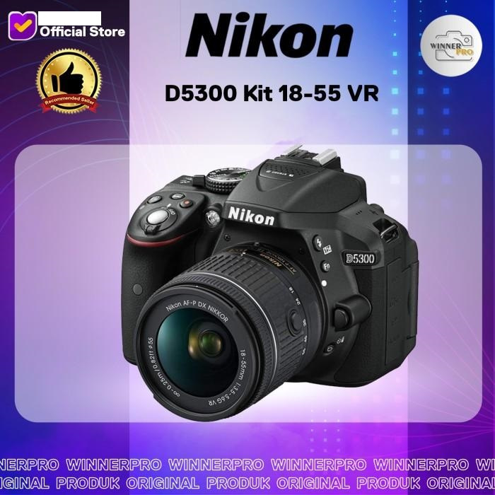 KAMERA NIKON D5300 KIT AF-P 18-55 VR / NIKON D5300 / D5300