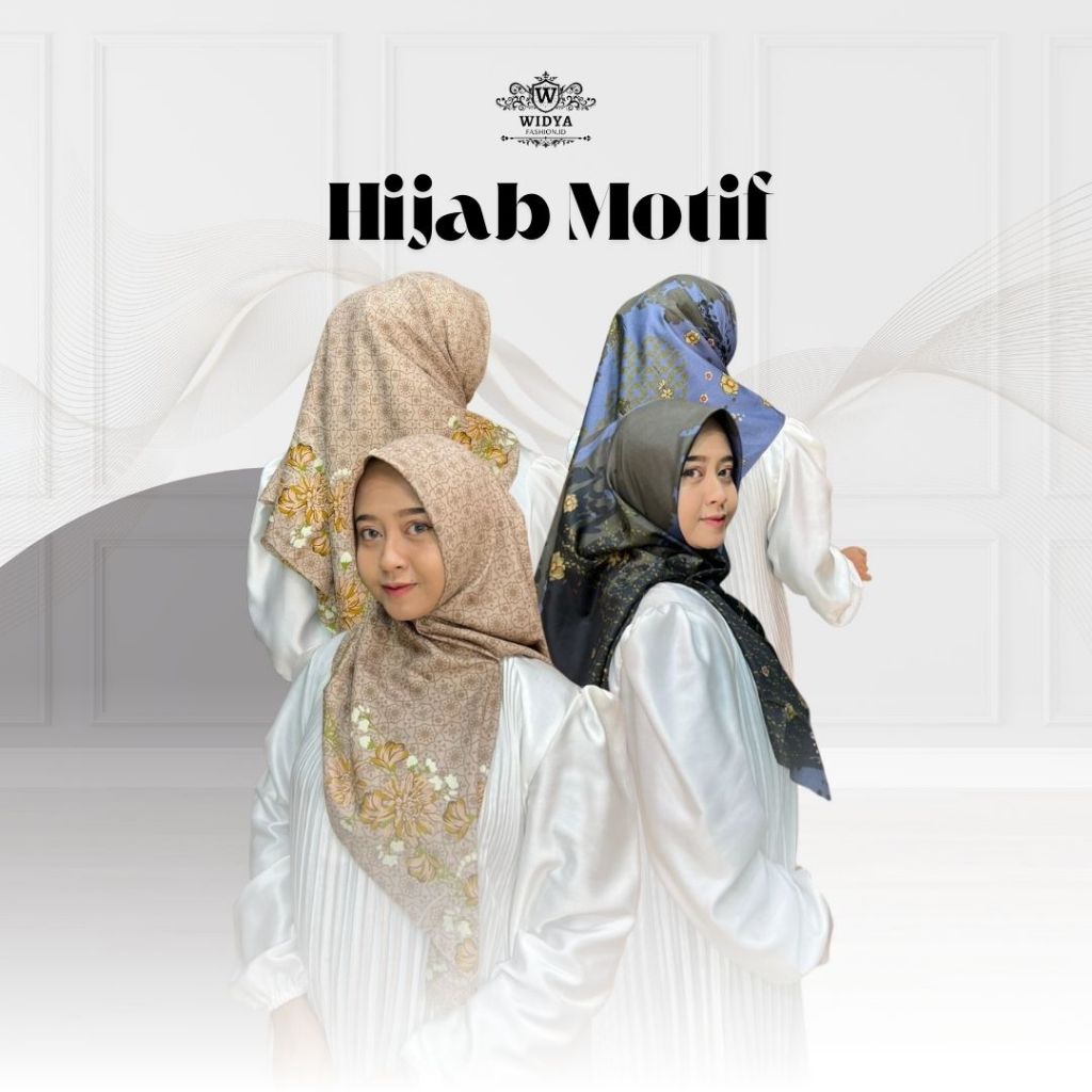 Hijab Persegi Motif [RANDOM] By Widya Fashion.ID