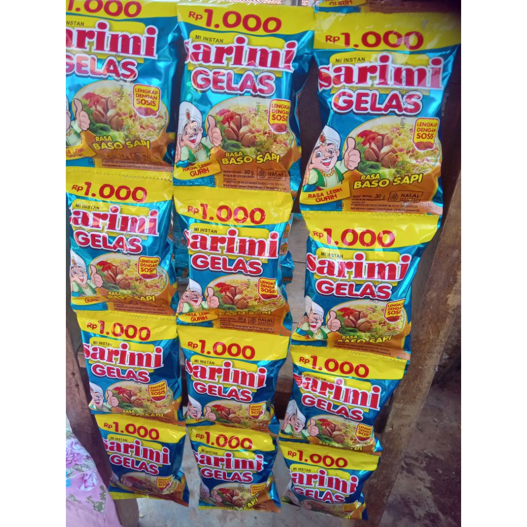 

Mie sarimi gelas/mie rasa baso sapi