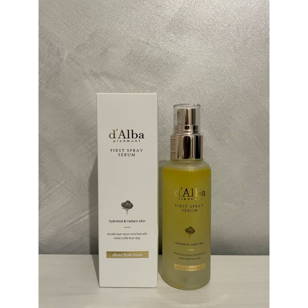 Preloved d'Alba first spray serum