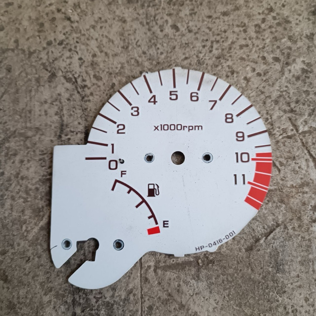 layar papan rpm tachometer megapro lama original cabutan motor