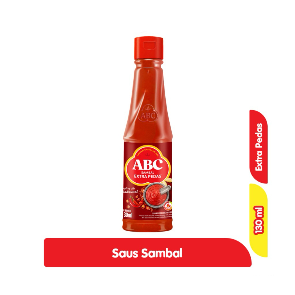 

ABC Sambal Ekstra Pedas Botol 130 ml