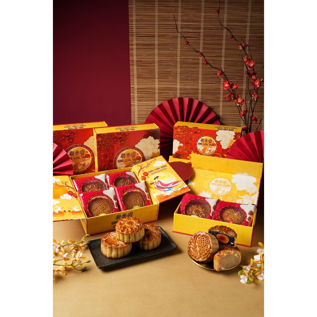 

MID AUTUMN MOON CAKE FESTIVAL KUE BULAN TIONG CIU GUEK PHIA MERK SIN LOK YEN RASA TAUYUNG