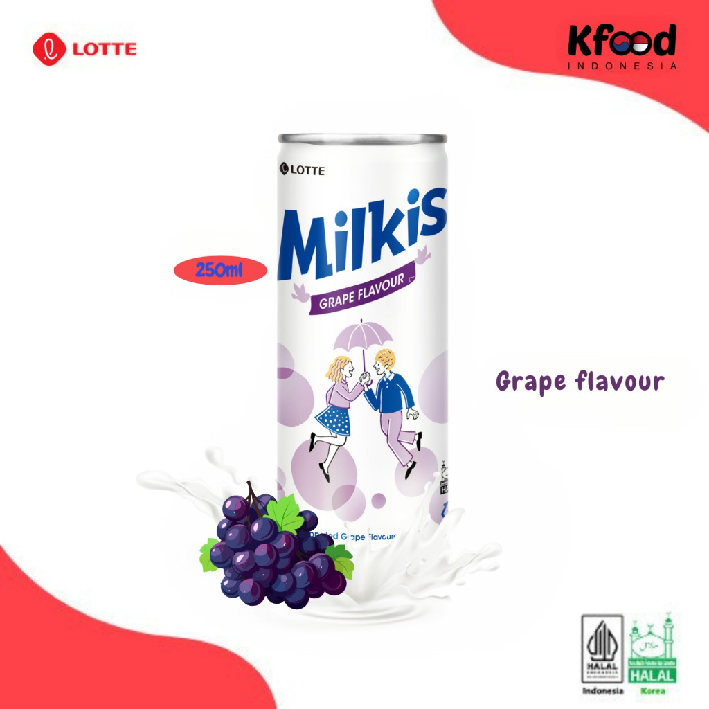 

Kfoodind - Lotte Milkis Grape 250ml