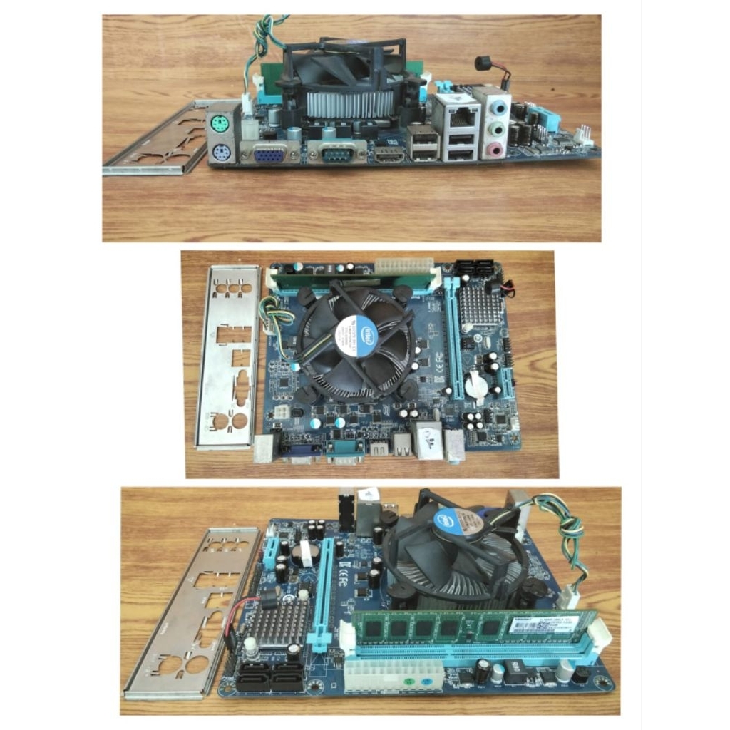 Motherboard LGA 11155 wibtek h61-mx procesor intel Pentium G860@3.00ghz