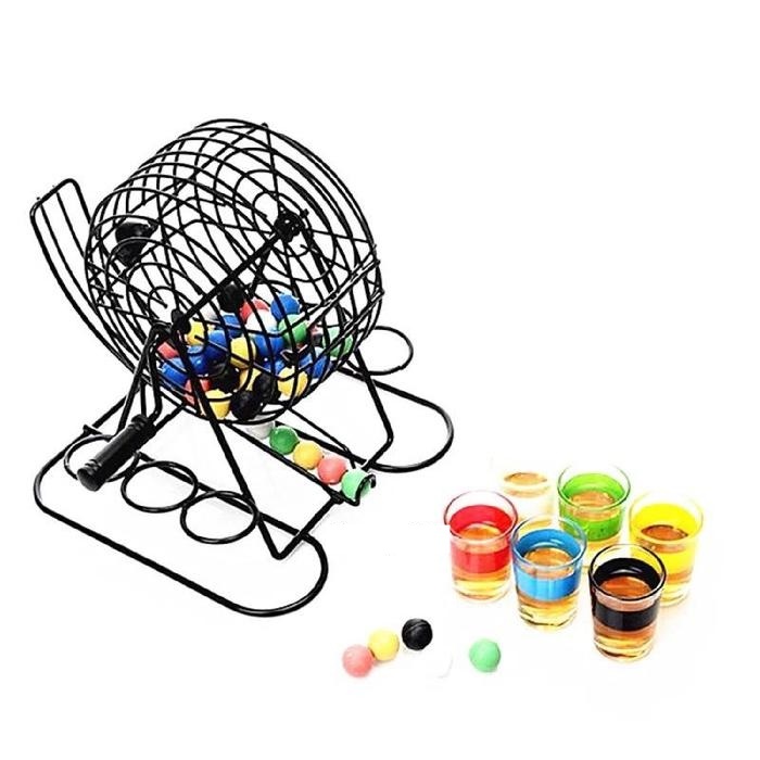 Drinking Bingo Party Game Set Roulette Game