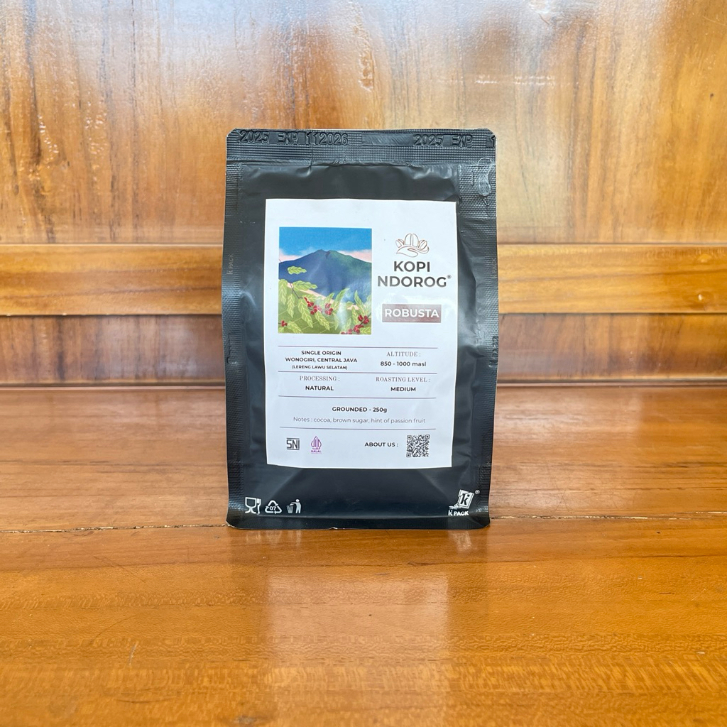 Ndorog Kopi Robusta Wonogiri 250g