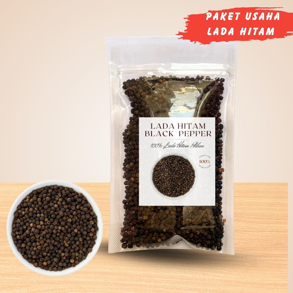 

Lada Hitam Utuh / Whole Black Pepper / Biji Super Grade
