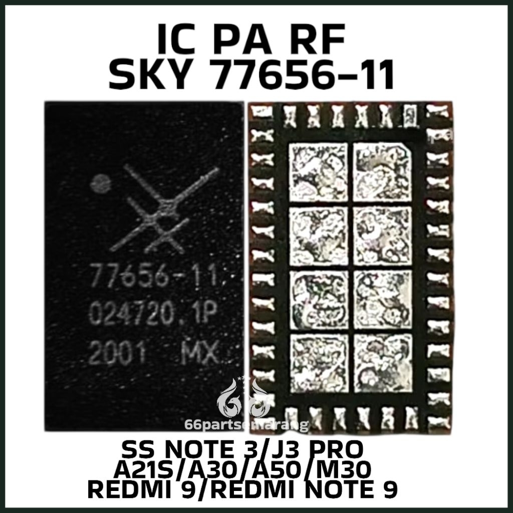 IC PA Radio Frekuensi Sinyal Samsung Note 3 / J3 Pro / A21S / A30 / A50 / M30 / Redmi 9 / Redmi Note