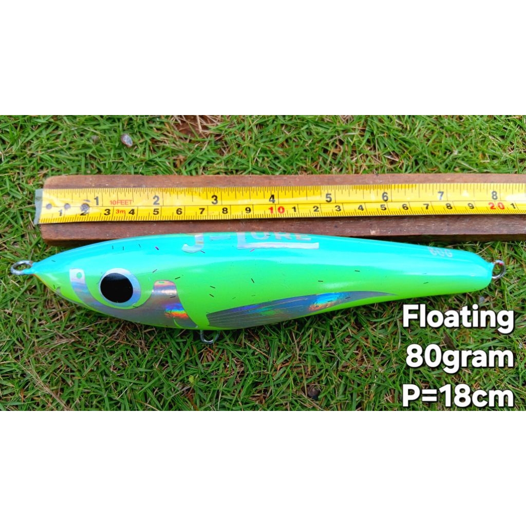 Stickbait floating 80gram