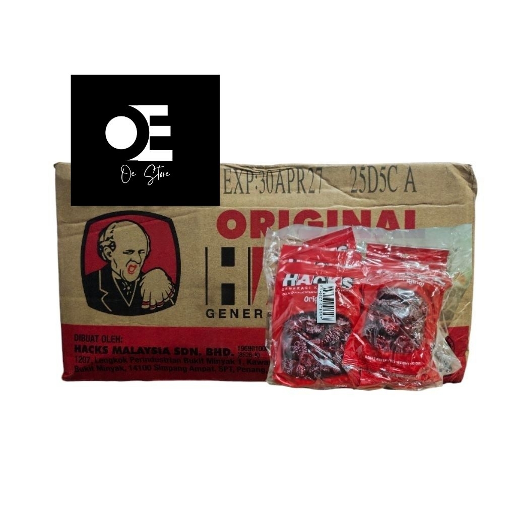

Permen Hack Original 1Dus (50Bagsx 100G) Ready