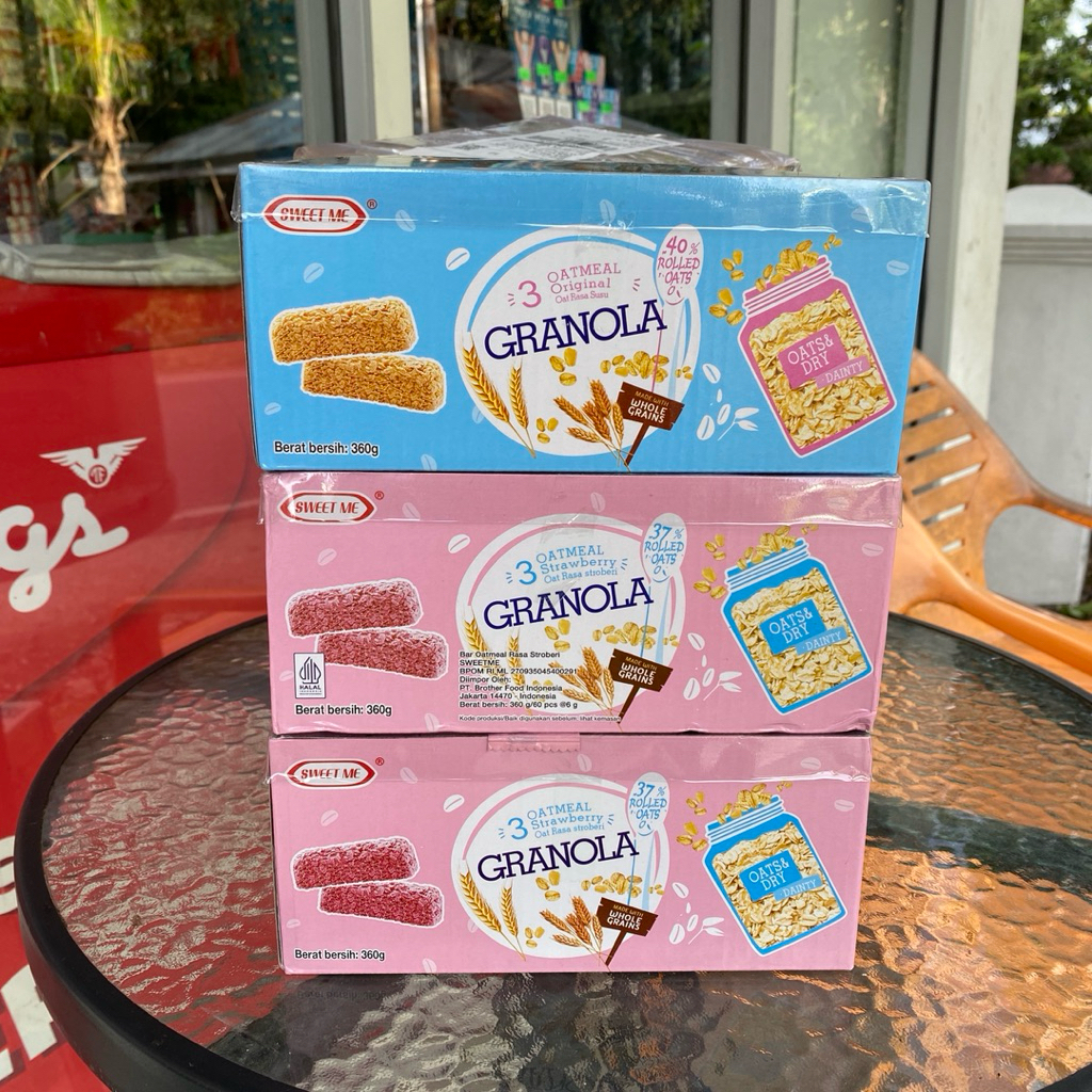 

Granola Oat Cereal Isi 60 Pcs Murah & Nikmat